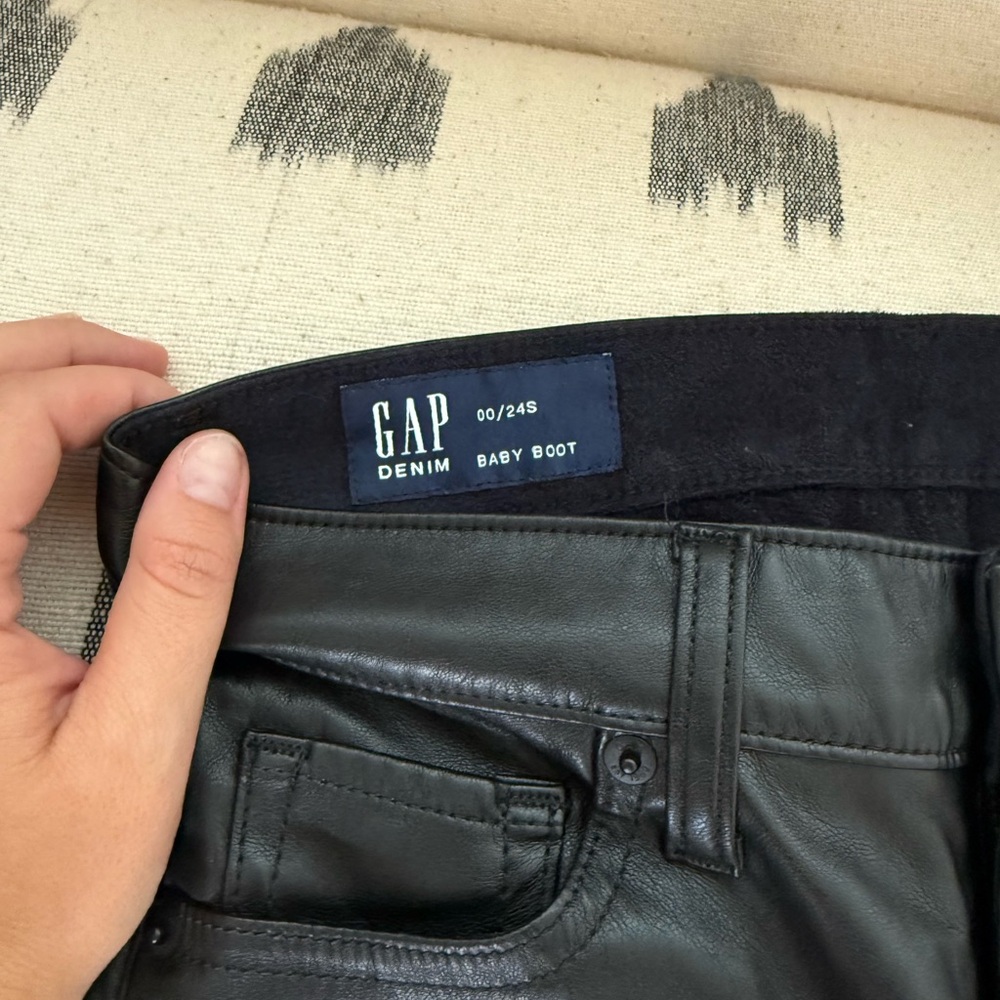 GAP Black Baby Boot Denim Jeans